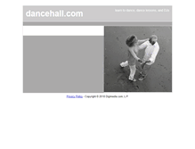 Tablet Screenshot of dancehall.com